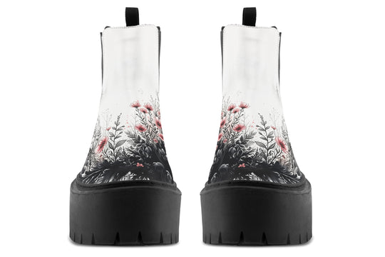 Wildflower Bear Platform Chelsea Boots
