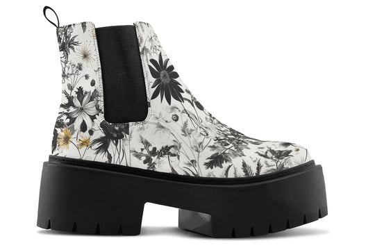 Wildflower Platform Chelsea Boots