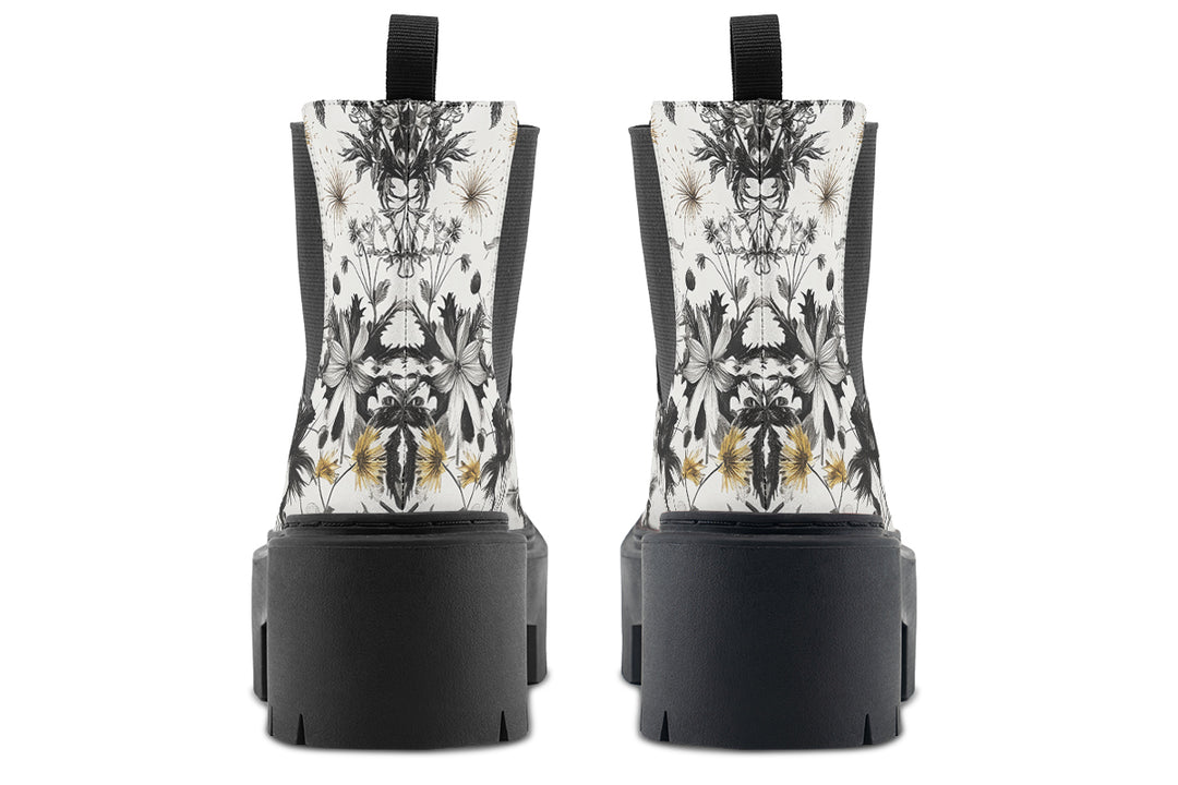 Wildflower Platform Chelsea Boots