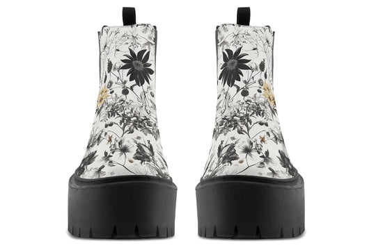 Wildflower Platform Chelsea Boots