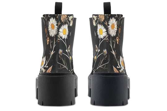 Withering Garden Platform Chelsea Boots