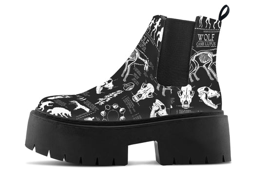 Wolf Study Platform Chelsea Boots