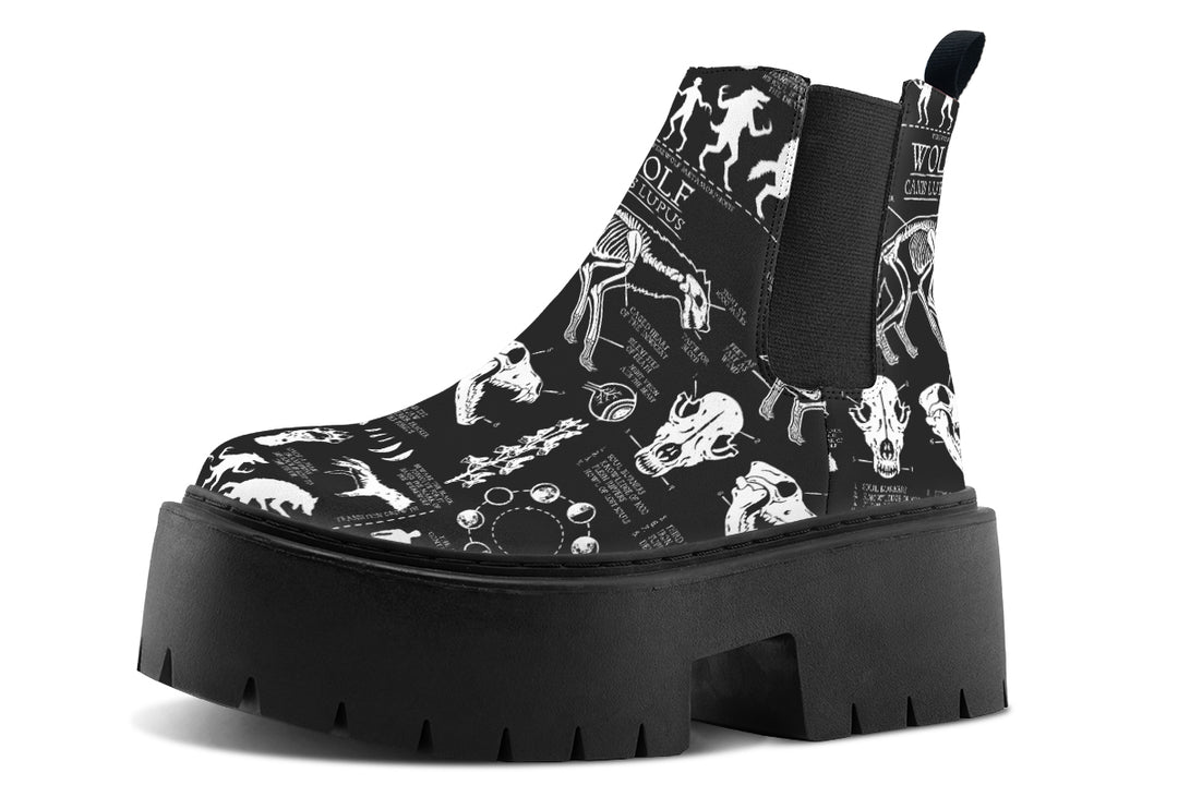 Wolf Study Platform Chelsea Boots