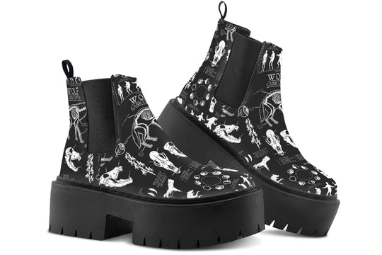 Wolf Study Platform Chelsea Boots