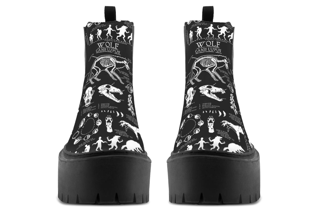 Wolf Study Platform Chelsea Boots