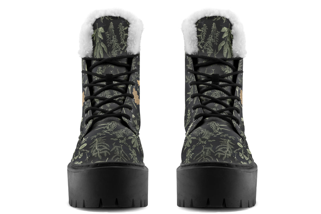 Autumn Memoir Platform Winter Boots