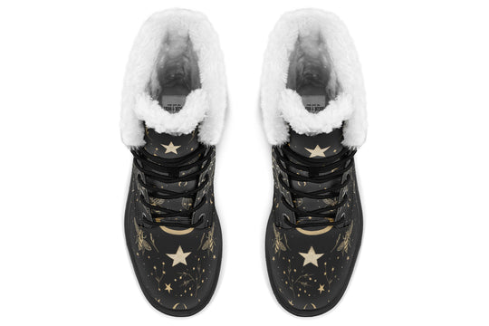 Bee Constellation Platform Winter Boots