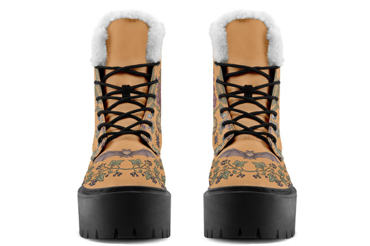 Bitter Berry Platform Winter Boots