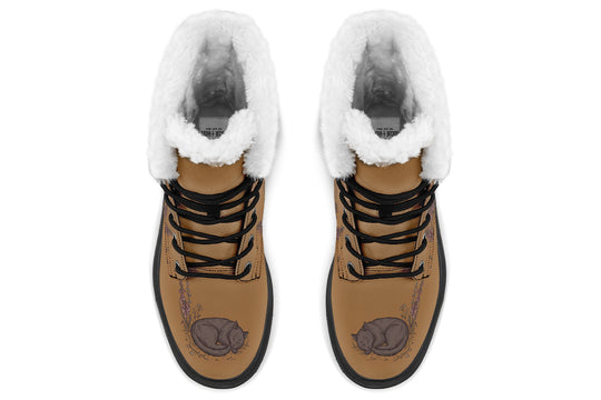 Candlelit Cabin Platform Winter Boots