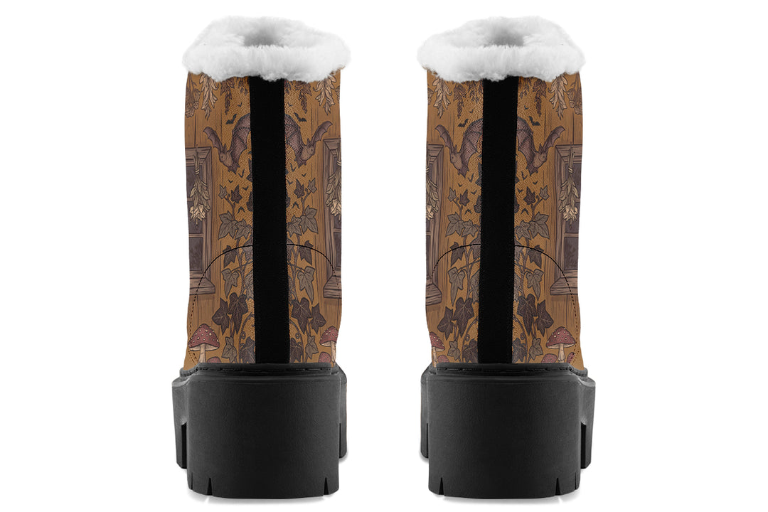 Candlelit Cabin Platform Winter Boots