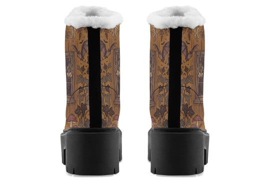 Candlelit Cabin Platform Winter Boots