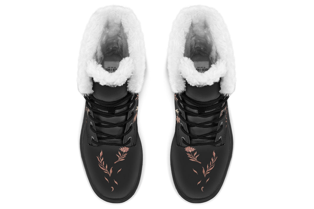 Copper Briar Platform Winter Boots