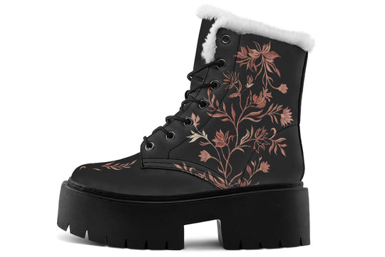 Copper Briar Platform Winter Boots