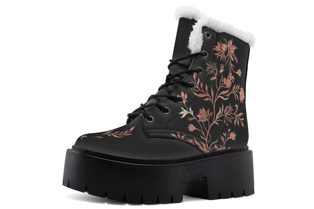 Copper Briar Platform Winter Boots