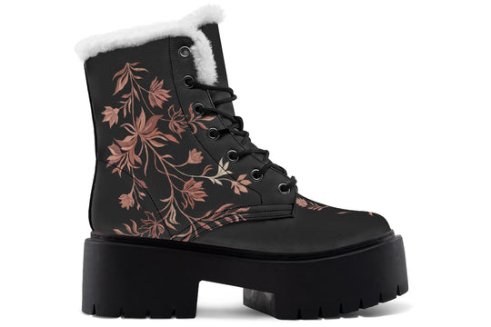 Copper Briar Platform Winter Boots