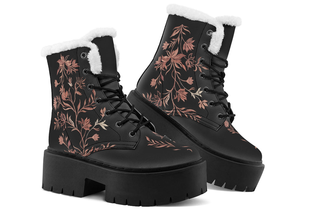 Copper Briar Platform Winter Boots
