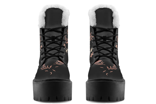 Copper Briar Platform Winter Boots
