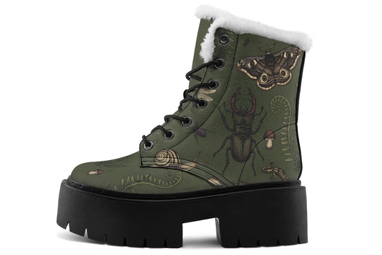 Critter Curio Platform Winter Boots