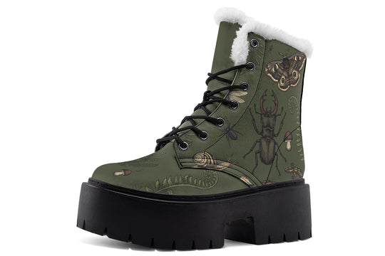 Critter Curio Platform Winter Boots