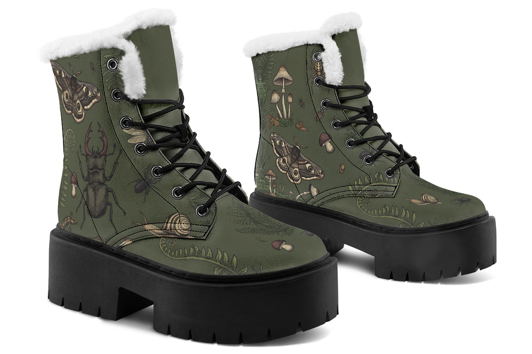 Critter Curio Platform Winter Boots
