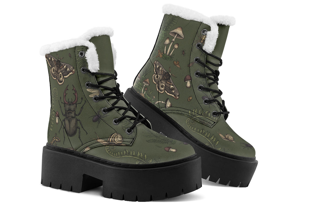 Critter Curio Platform Winter Boots