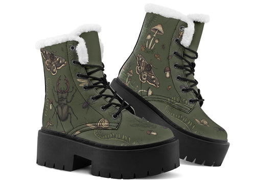 Critter Curio Platform Winter Boots