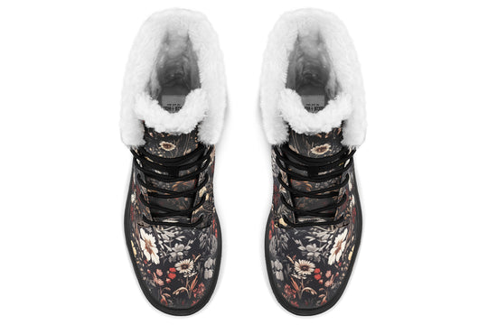 Dark Fairytale Platform Winter Boots