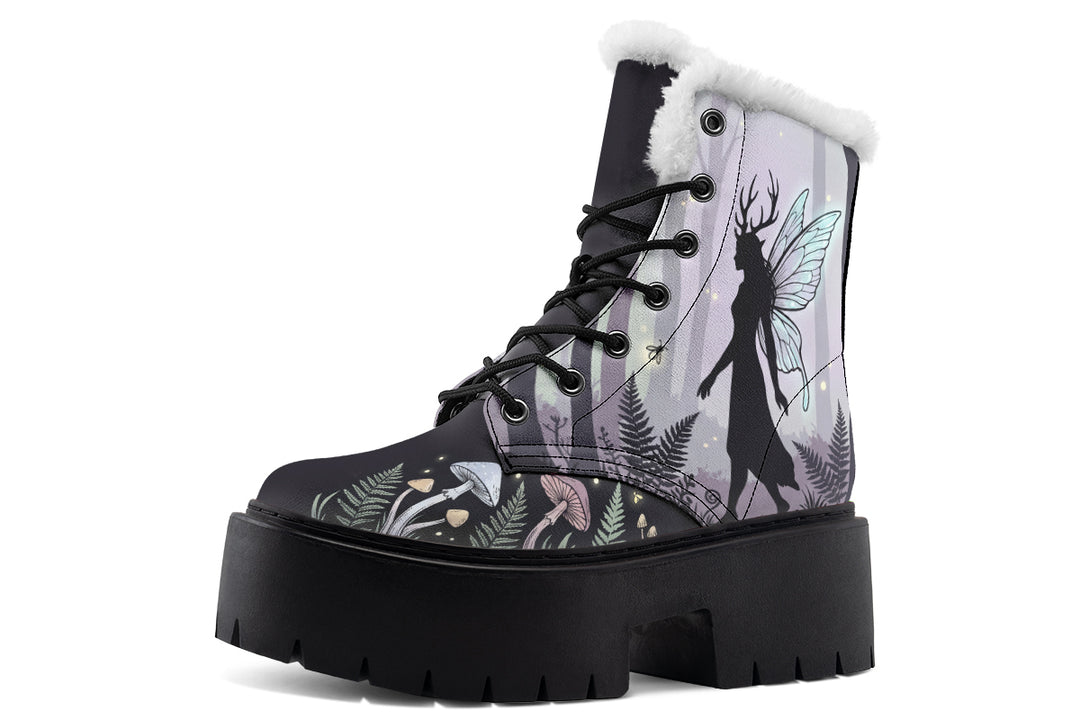 Deer Sprite Platform Winter Boots
