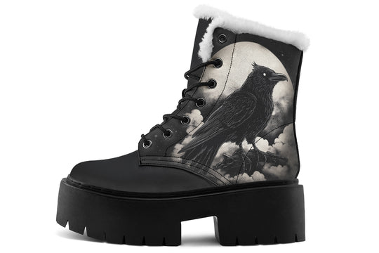 Doom Raven Platform Winter Boots