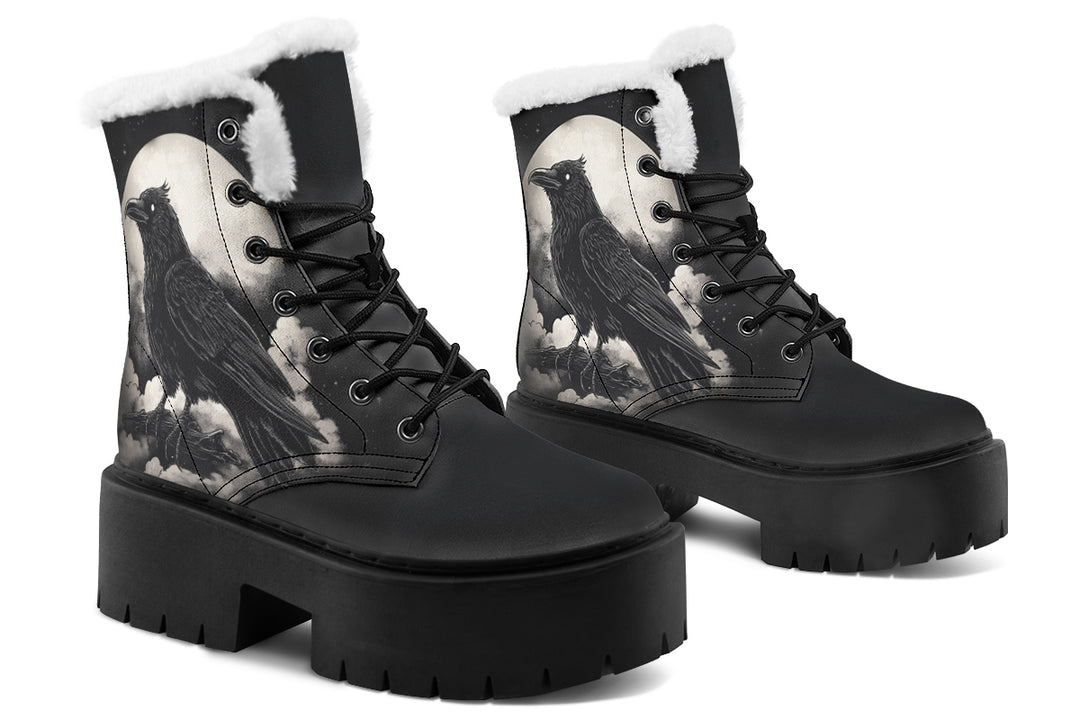 Doom Raven Platform Winter Boots