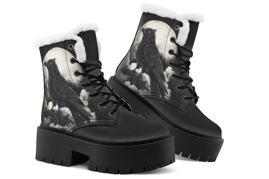 Doom Raven Platform Winter Boots