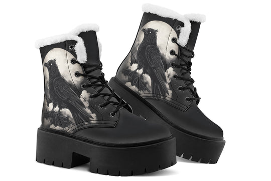 Doom Raven Platform Winter Boots