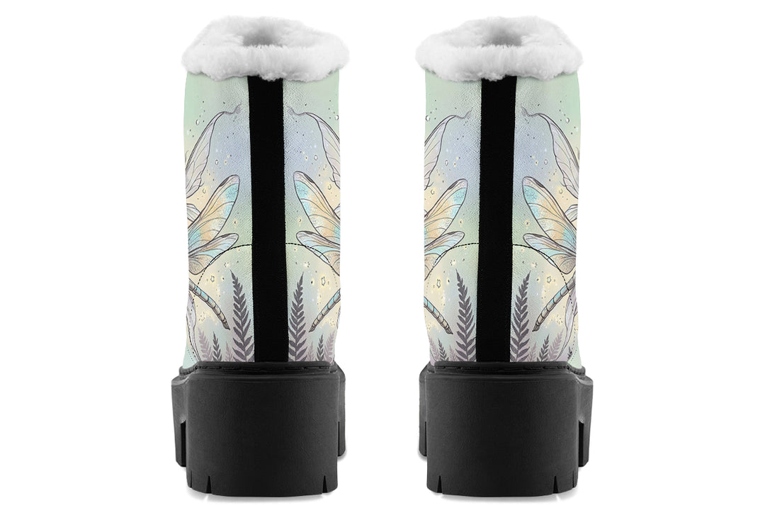 Dragonfly Rider Platform Winter Boots