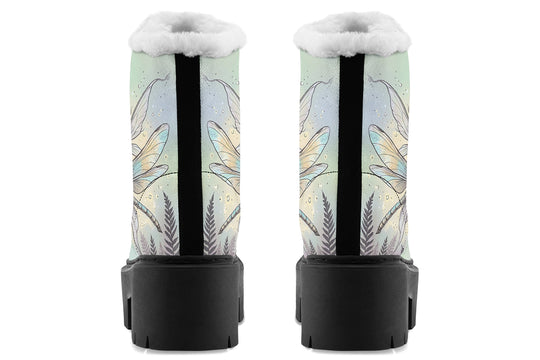 Dragonfly Rider Platform Winter Boots