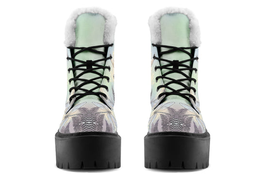 Dragonfly Rider Platform Winter Boots
