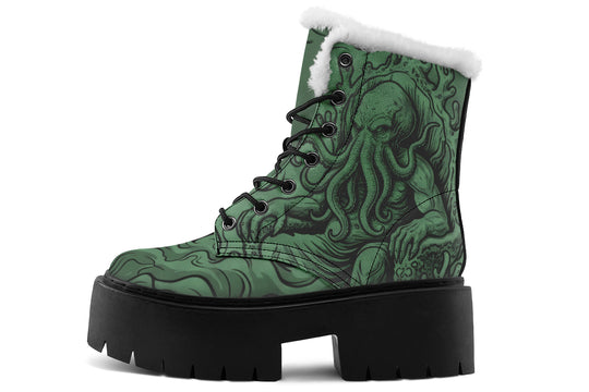 Eldritch Wake Platform Winter Boots