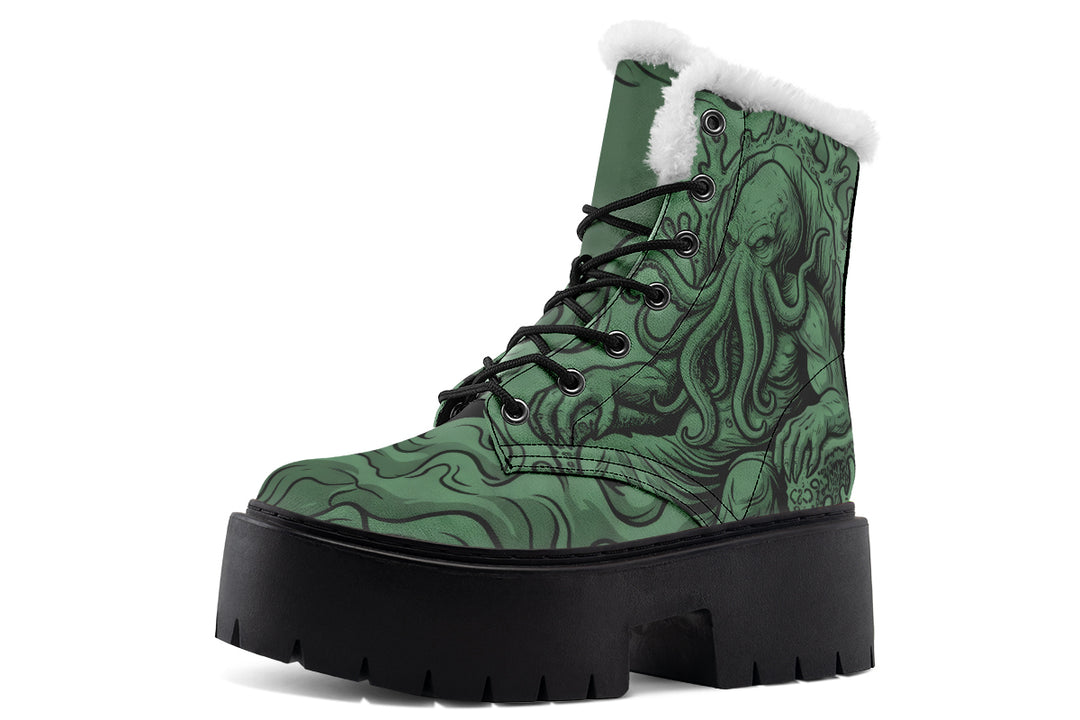 Eldritch Wake Platform Winter Boots