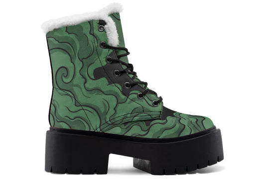 Eldritch Wake Platform Winter Boots