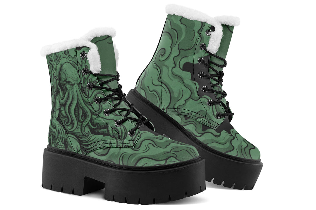 Eldritch Wake Platform Winter Boots