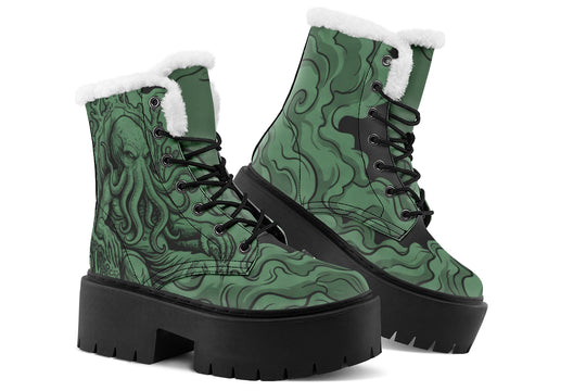 Eldritch Wake Platform Winter Boots