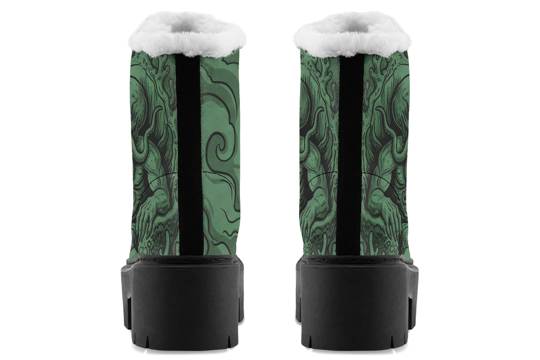 Eldritch Wake Platform Winter Boots