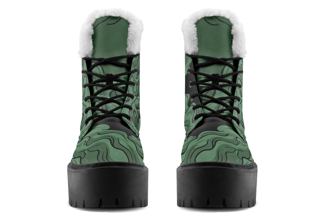 Eldritch Wake Platform Winter Boots
