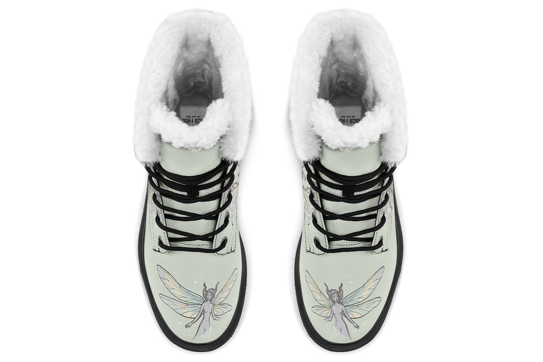 Fairy Ring Platform Winter Boots