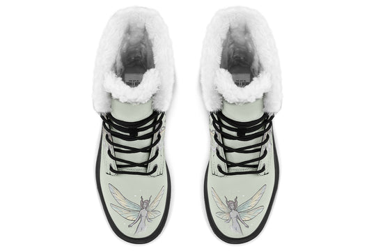 Fairy Ring Platform Winter Boots