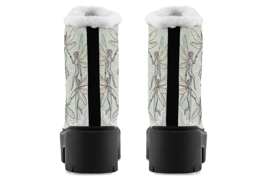 Fairy Ring Platform Winter Boots