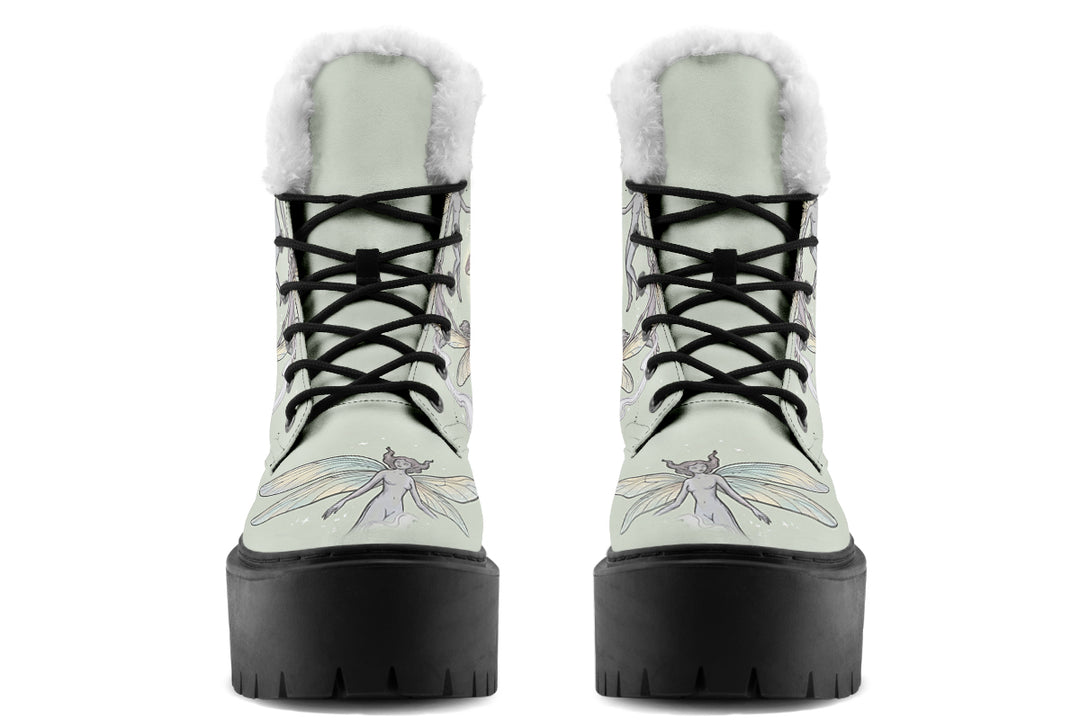 Fairy Ring Platform Winter Boots