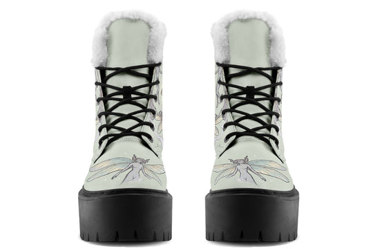 Fairy Ring Platform Winter Boots