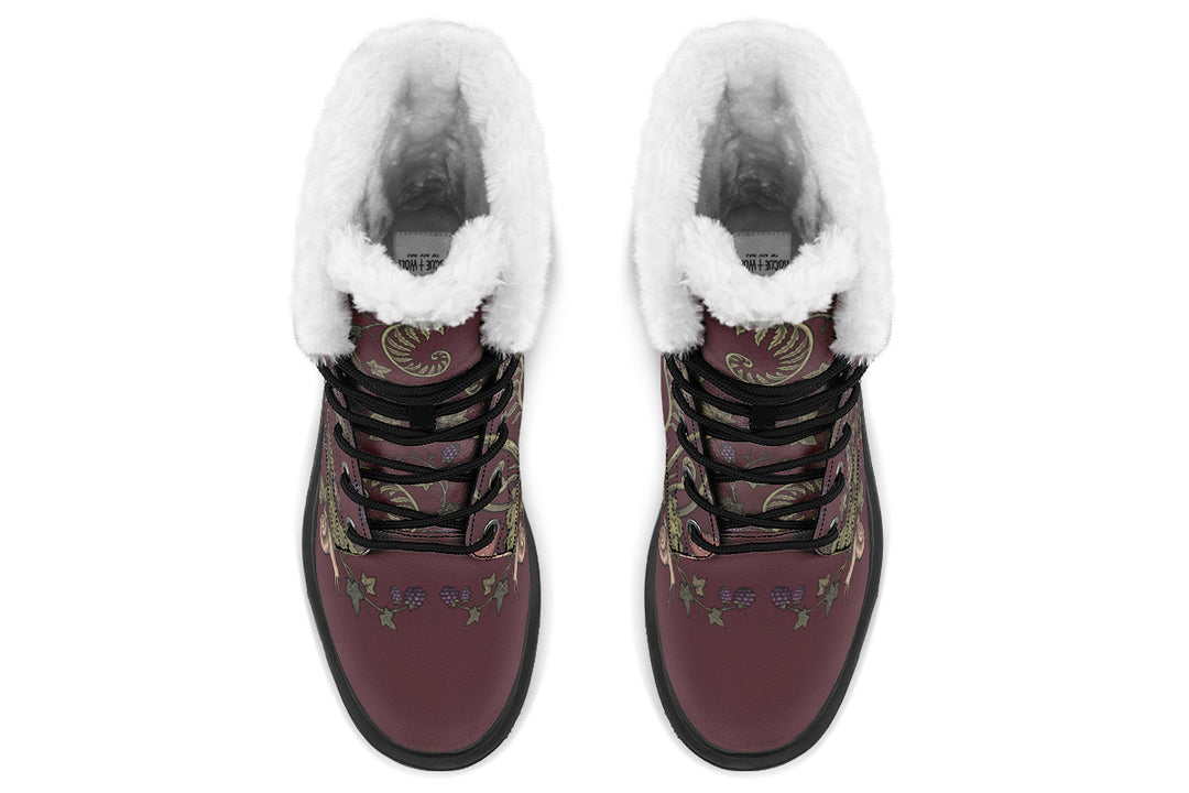 Fern Frenzy Platform Winter Boots