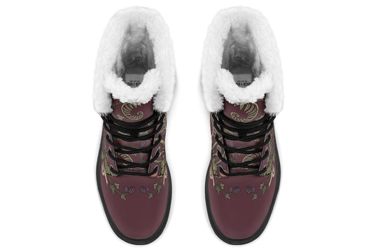 Fern Frenzy Platform Winter Boots