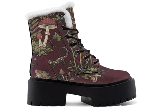 Fern Frenzy Platform Winter Boots